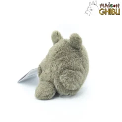 Maison Ghibli Peluche Fluffy Beanbag Totoro Gris Allongé - Mon Voisin Totoro