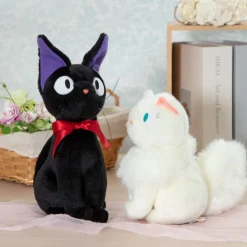 Maison Ghibli Peluche Jiji assise M - Kiki la petite sorcière