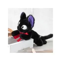 Maison Ghibli Peluche Nakayoshi Jiji allongée - Kiki la petite sorcière