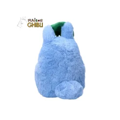 Maison Ghibli Peluche Nakayoshi Totoro Bleu avec feuille - Mon Voisin Totoro