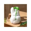 Maison Ghibli Peluche Nakayoshi Totoro Blanc avec feuille - Mon Voisin Totoro