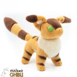 Maison Ghibli Peluche Renard Écureuil Debout - Le Château dans le ciel