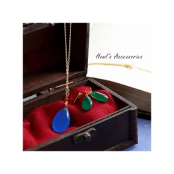Maison Ghibli Pendentif de Howl argent plaqué or - Le Château ambulant