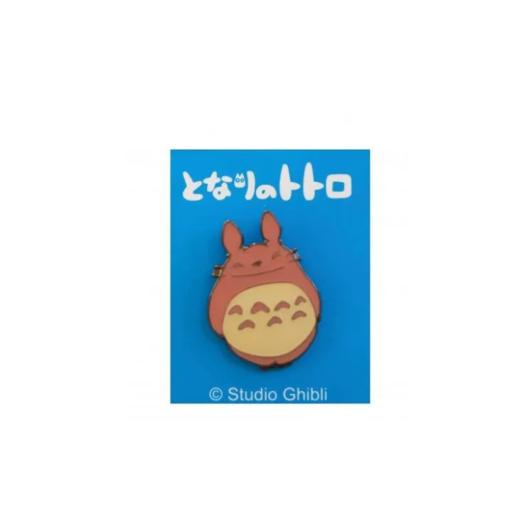 Maison Ghibli Pins Totoro Grand Sourire Rose - Mon Voisin Totoro