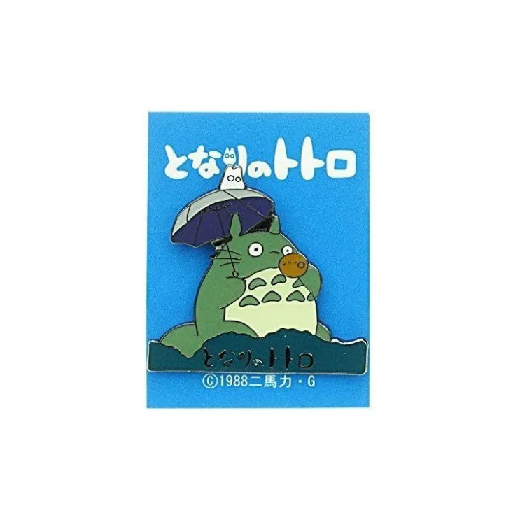 Maison Ghibli Pins Totoro Gris et Blanc Ocarina - Mon Voisin Totoro