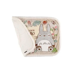 Maison Ghibli Plaid Feuilles et noisettes - Mon Voisin Totoro