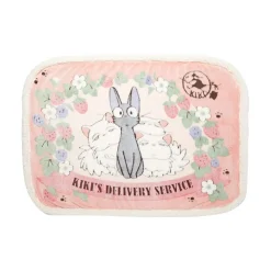 Maison Ghibli Plaid Jiji & Lily Fraises 70x100 cm - Kiki la petite sorcière