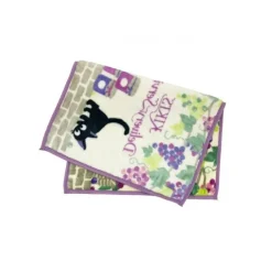 Maison Ghibli Plaid Jiji grappes de raisin 70x100 cm - Kiki la petite sorcière