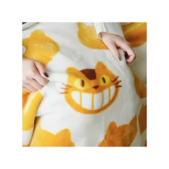 Maison Ghibli Plaid Silhouette Chatbus 70x100 cm - Mon Voisin Totoro