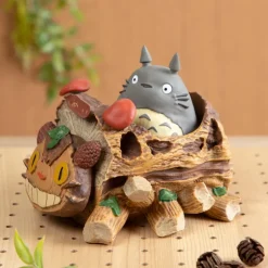 Maison Ghibli Planter Totoro Gris & wagon Chatbus - Mon Voisin Totoro