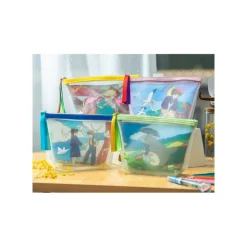 Maison Ghibli Pochette transparente brodée - Kiki la petite sorcière