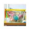 Maison Ghibli Pochette transparente brodée - Le Château ambulant
