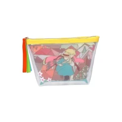 Maison Ghibli Pochette transparente brodée - Le Château ambulant