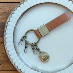 Maison Ghibli Porte Clés Cuir Marco - Porco Rosso