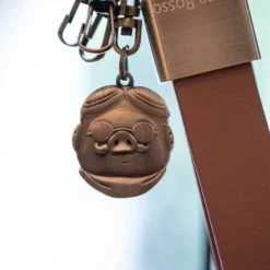 Maison Ghibli Porte Clés Cuir Marco - Porco Rosso