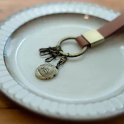 Maison Ghibli Porte Clés Cuir Marco - Porco Rosso