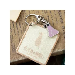 Maison Ghibli Porte-Clés broderie Billet de train - Le Voyage de Chihiro
