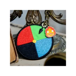Maison Ghibli Porte-Clés broderie Disque magique - Le Château ambulant
