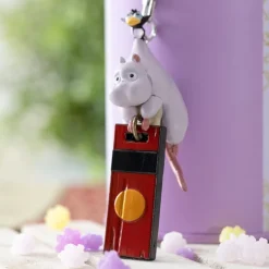 Maison Ghibli Porte-clés 3D Boh mouse et oiseau - Le Voyage de Chihiro