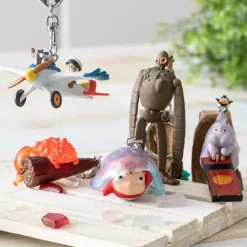 Maison Ghibli Porte-clés 3D Robot Soldat - Le Château dans le ciel
