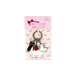 Maison Ghibli Porte-Clés Métal 3 Personnages Kiki - Kiki la petite sorcière
