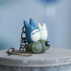 Maison Ghibli Porte-Clés Totoro Bleu et Blanc  - Mon Voisin Totoro