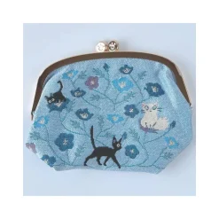 Maison Ghibli Porte-Monnaie Jiji Fleur bleue - Kiki la petite sorcière