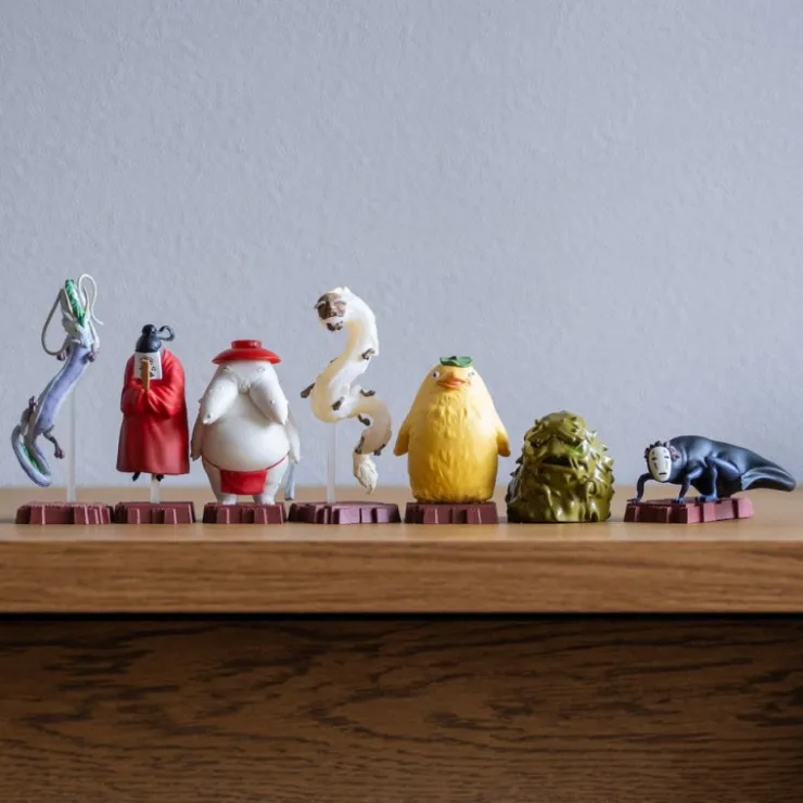Maison Ghibli Pose Coll Assort. de 8 Figurines Dieux Unabara - Le Voyage de Chihiro