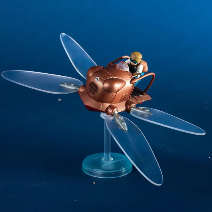Maison Ghibli Pose Collec Assort. de 5 Figurines Flaptter - Le Château dans le ciel