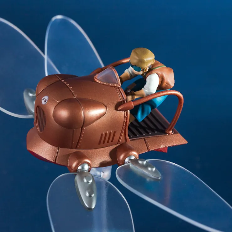 Maison Ghibli Pose Collec Assort. de 5 Figurines Flaptter - Le Château dans le ciel