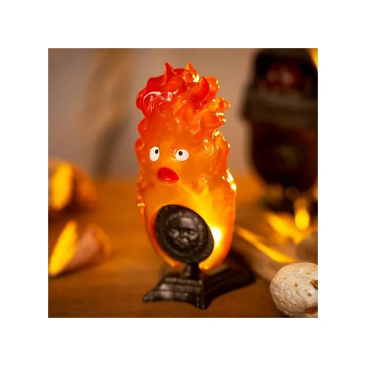 Maison Ghibli Pose Collection Assort. de 6 Bagues Calcifer - Le Château ambulant