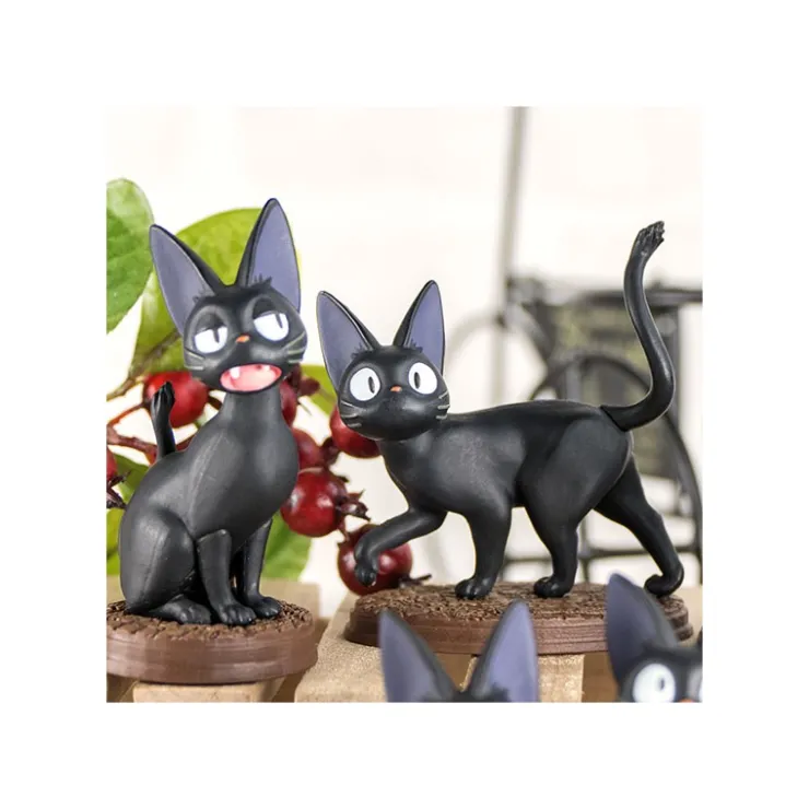 Maison Ghibli Pose Collection Assort. de 6 Figurines Jiji – Kiki la petite sorcière