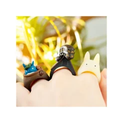 Maison Ghibli Pose Collection Totoro Assortiment de 6 Bagues - Mon Voisin Totoro