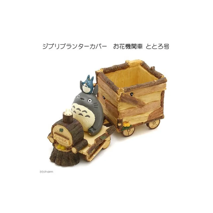 Maison Ghibli Pot de Fleur Totoro Train - Mon Voisin Totoro