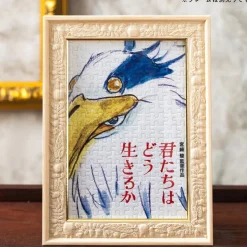 Maison Ghibli Puzzle 150P Affiche film - Le Garçon et le Héron