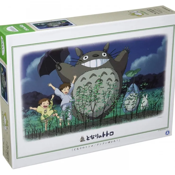 Maison Ghibli Puzzle 1000P Danse de la pluie - Mon Voisin Totoro