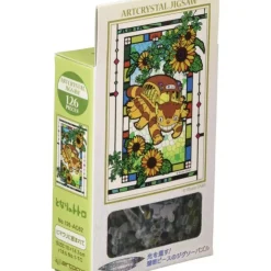 Maison Ghibli Puzzle Vitrail 126P Chatbus et tournesols - Mon Voisin Totoro