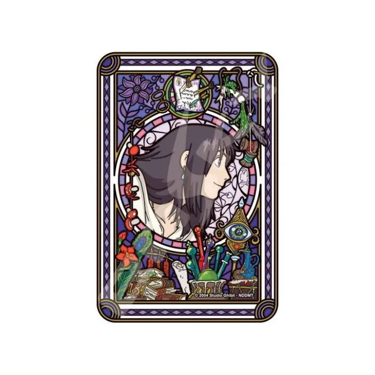 Maison Ghibli Puzzle Vitrail 126P Hauru - Le Château ambulant