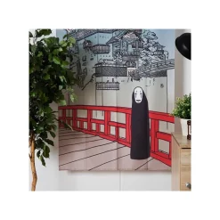 Maison Ghibli Rideaux Japonais Aburaya & No Face - Le Voyage de Chihiro