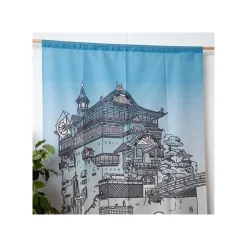Maison Ghibli Rideaux Japonais Aburaya & No Face - Le Voyage de Chihiro