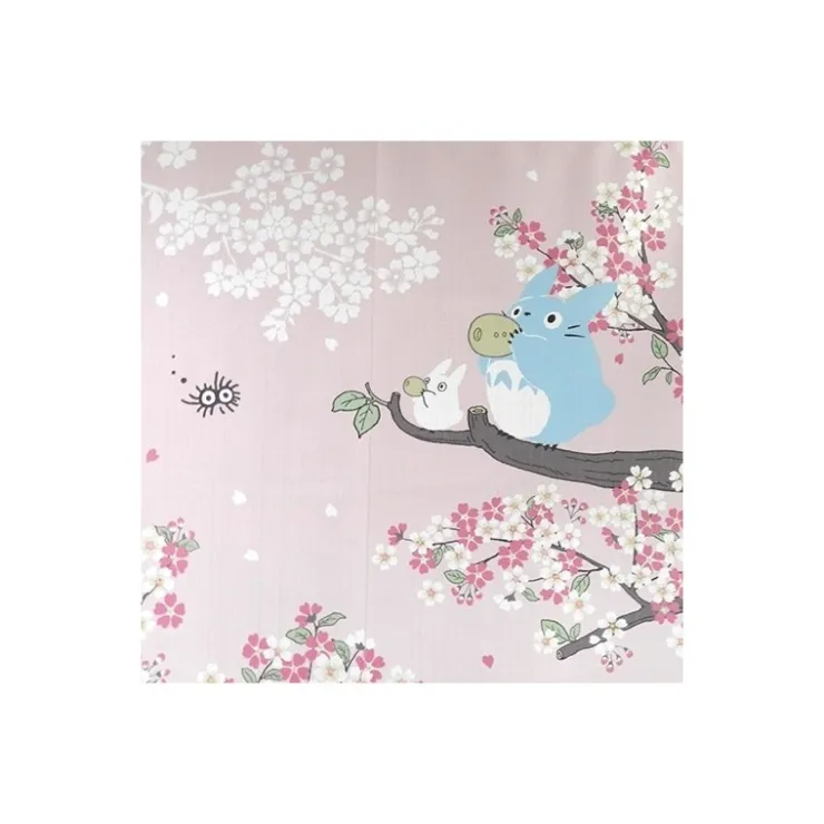 Maison Ghibli Rideaux Totoro Cerisiers - Mon Voisin Totoro