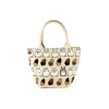 Maison Ghibli Sac Brode Beige Totoro Noisettes - Mon Voisin Totoro