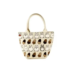 Maison Ghibli Sac Brode Beige Totoro Noisettes - Mon Voisin Totoro