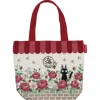 Maison Ghibli Sac Tissu Jiji Parterre de Roses - Kiki la petite sorcière