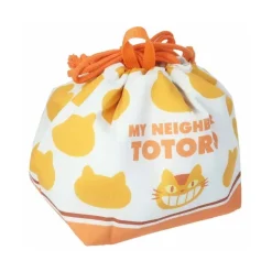 Maison Ghibli Sacoche à cordon Silhouette Chatbus 20 x 19 cm - Mon Voisin Totoro