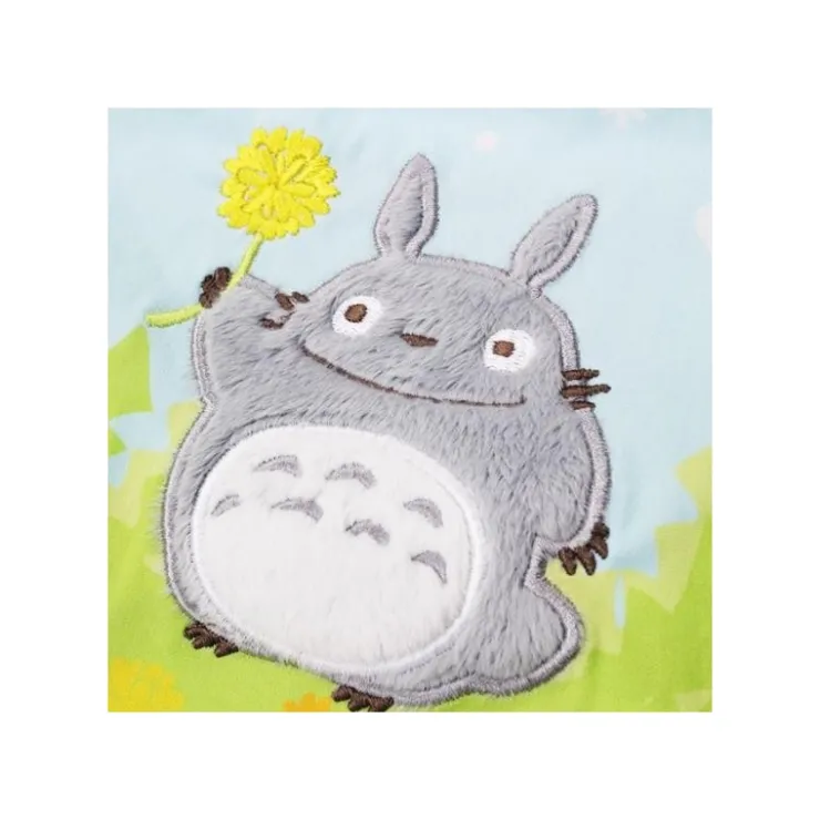Maison Ghibli Sacoche à Gousset Totoro Fleurs 17 x 26 cm - Mon Voisin Totoro