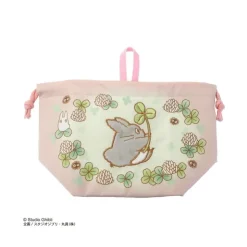 Maison Ghibli Sacoche à Gousset Totoro Trèfle 17 x 26 cm - Mon Voisin Totoro