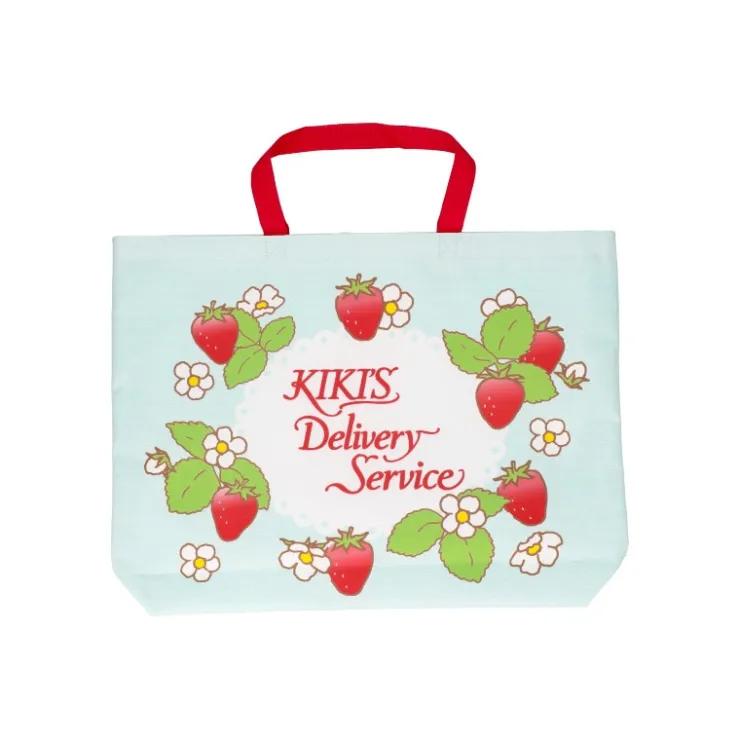Maison Ghibli Sacoche d'écolier Jiji Fraise - Kiki la petite sorcière