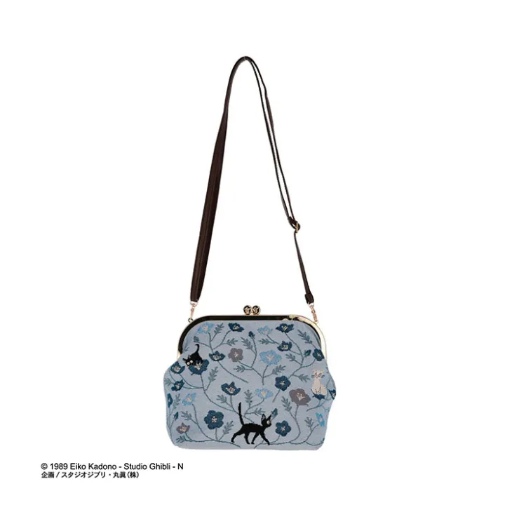 Maison Ghibli Sacoche Jiji Fleur bleue - Kiki la petite sorcière
