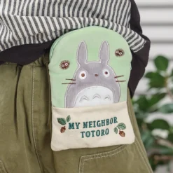 Maison Ghibli Sacoche mascotte Totoro Gris 17 x 12 cm - Mon VoisinTotoro